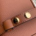 Louis Vuitton Taurillon Leather Mini Dauphine Bag M53805 Brown/Pink 2019