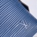 Louis Vuitton Cosmetic Pouch PM Bag Epi Leather Indigo M40638