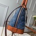 Louis Vuitton Malletage-quilted Alma BB Bag M55048 Denim Raw Blue 2019