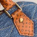 Louis Vuitton Malletage-quilted Alma BB Bag M55048 Denim Raw Blue 2019