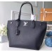 Louis Vuitton Soft Calfskin Lockme Go Tote Bag M55028 Black 2019