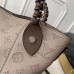 Louis Vuitton Braided Handle Mahina leather Hina PM Bag M53914 Galet 2019