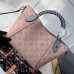 Louis Vuitton Braided Handle Mahina leather Hina PM Bag M53938 Magnolia 2019