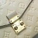 Louis Vuitton Braided Handle Monogram Empreinte Pochette Metis Bag M53940 Creme Beige 2019