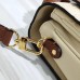 Louis Vuitton Braided Handle Monogram Empreinte Pochette Metis Bag M53940 Creme Beige 2019