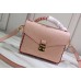 Louis Vuitton Braided Handle Monogram Empreinte Pochette Metis Bag Pink 2019