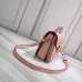 Louis Vuitton Braided Handle Monogram Empreinte Pochette Metis Bag Pink 2019