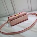 Louis Vuitton Braided Handle Monogram Empreinte Pochette Metis Bag Pink 2019