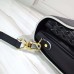 Louis Vuitton Braided Handle Monogram Empreinte Pochette Metis Bag M43942 Black 2019