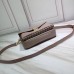 Louis Vuitton Braided Handle Monogram Empreinte Pochette Metis Bag M43941 Vison 2019