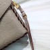 Louis Vuitton Braided Handle Monogram Empreinte Pochette Metis Bag M43941 Vison 2019