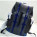 Louis Vuitton Epi Patchwork Christopher PM Backpack Bag Black/Blue