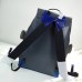 Louis Vuitton Epi Patchwork Christopher PM Backpack Bag Black/Blue