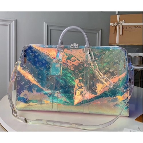 Louis Vuitton Keepall 50 Iridescent Prism Bag
