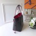 Louis Vuitton Original Quality Epi Neverfull MM Bag M54185 Noir/Fuchsia