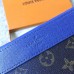 Louis Vuitton Monogram Canvas Pochette Apollo Bag M63048 Blue 2018