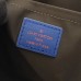 Louis Vuitton Monogram Canvas Pochette Apollo Bag M63048 Blue 2018