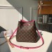 Louis Vuitton Monogram Canvas NeoNoe Bag M43570 Fuchsia 2018