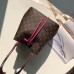 Louis Vuitton Monogram Canvas NeoNoe Bag M43570 Fuchsia 2018