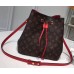 Louis Vuitton Monogram Canvas NeoNoe Bag M44021 Red 2018