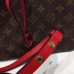 Louis Vuitton Monogram Canvas NeoNoe Bag M44021 Red 2018