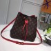 Louis Vuitton Monogram Canvas NeoNoe Bag M44021 Red 2018