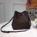 Louis Vuitton Monogram Canvas NeoNoe Bag M44020 Black 2018