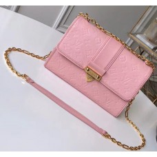 Louis Vuitton Monogram Empreinte Saint Sulpice PM Bag Pink 2018