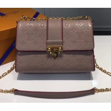 Louis Vuitton Monogram Empreinte Saint Sulpice PM Bag M43395 Taupe Glace 2018