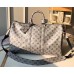 Louis Vuitton Keepall 45 Bag Monogram Silver Canvas 2018