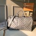 Louis Vuitton Keepall 45 Bag Monogram Silver Canvas 2018