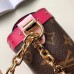 Louis Vuitton Summer Trunks Monogram Canvas Twist MM Bag Fuchsia 2018