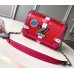 Louis Vuitton Summer Trunks EPI Twist MM Bag Red/Fuchsia 2018