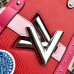 Louis Vuitton Summer Trunks EPI Twist MM Bag Red/Fuchsia 2018