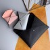 Louis Vuitton Epi Leather Pochette Kirigami Pouch Bag M64186 Black/Silver/Pink 2019