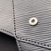 Louis Vuitton Epi Leather Pochette Kirigami Pouch Bag M64186 Black/Silver/Pink 2019