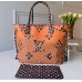 Louis Vuitton Animal Prints Monogram Canvas Neverfull MM Tote Bag M44676 Black/Brown 2019