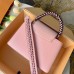 Louis Vuitton Capucines PM Bag Braided Handle and Strap M55084 Pink