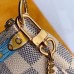 Louis Vuitton Damier Azur Canvas Mini Pochette Accessoires Bag Trunks N61005