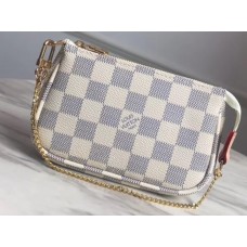 Louis Vuitton Damier Azur Canvas Mini Pochette Accessoires Bag N58010