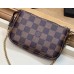 Louis Vuitton Damier Ebene Canvas Mini Pochette Accessoires Bag N58009