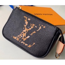 Louis Vuitton Monogram Giant Canvas Micro Pochette Accessoires Bag M67579 Animal Print 2019