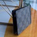 Louis Vuitton Pince Wallet N61000 Damier Graphite Canvas