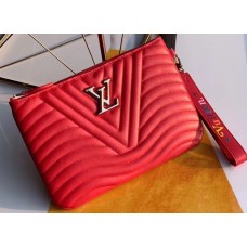 Louis Vuitton New Wave Zip Pochette Bag M67500 Red 2019