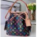 Louis Vuitton Vintage Monogram Canvas NeoNoe Bag M42229 Black/Multicolor