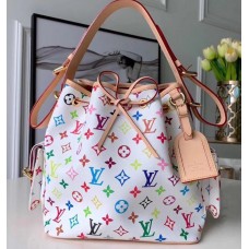 Louis Vuitton Vintage Monogram Canvas NeoNoe Bag M42229 White/Multicolor