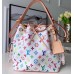 Louis Vuitton Vintage Monogram Canvas NeoNoe Bag M42229 White/Multicolor