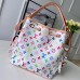 Louis Vuitton Vintage Monogram Canvas NeoNoe Bag M42229 White/Multicolor