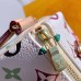 Louis Vuitton Vintage Monogram Canvas Nano Speedy Bag M61252 White/Multicolor