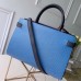 Louis Vuitton Epi Leather Twist Tote Bag M52873 Bleu Jean